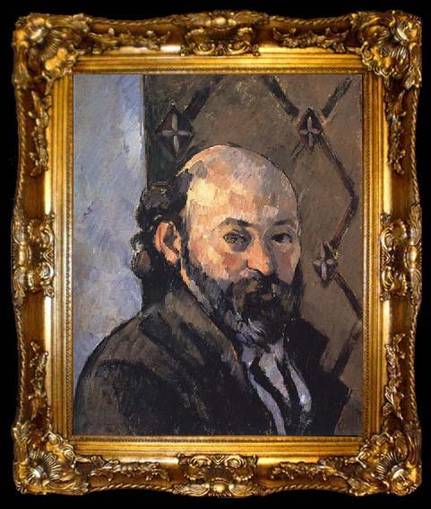 framed  Paul Cezanne Self-Portrait, ta009-2